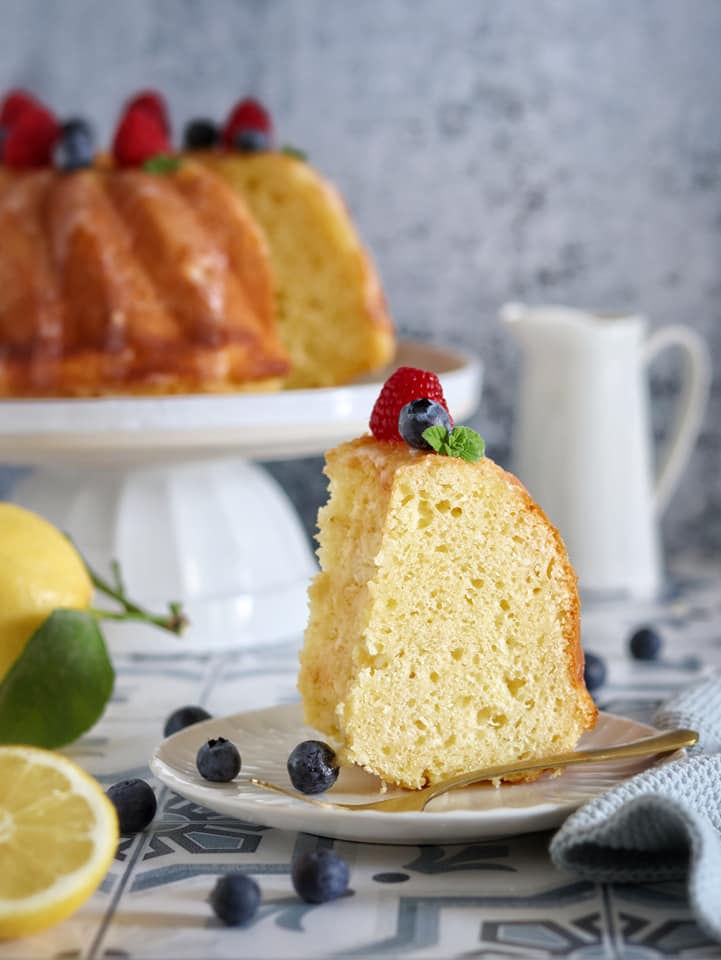 Bundt cake ricotta e limone
