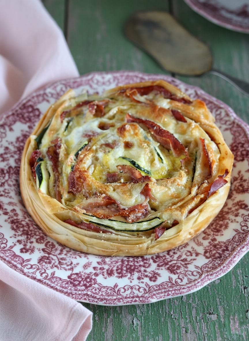 Torta salata di pasta fillo