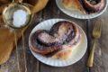 Cuori di brioche alla Nutella