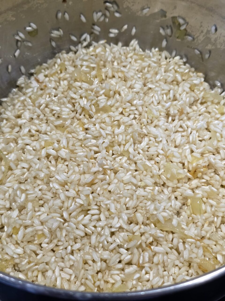 Sformato di riso al forno con prosciutto e mozzarella