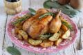 Pollo arrosto con patate buono come quello in rosticceria
