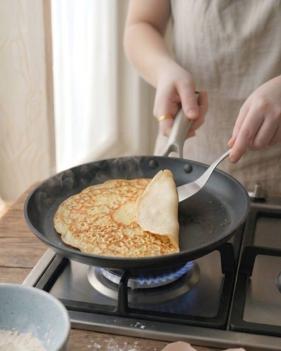 Impasto base per crepes