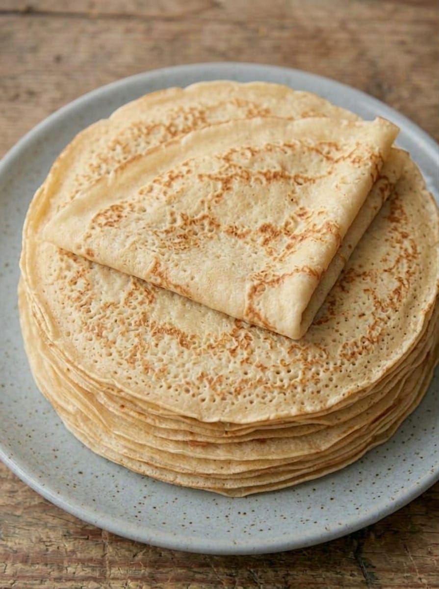 Impasto base per crepes