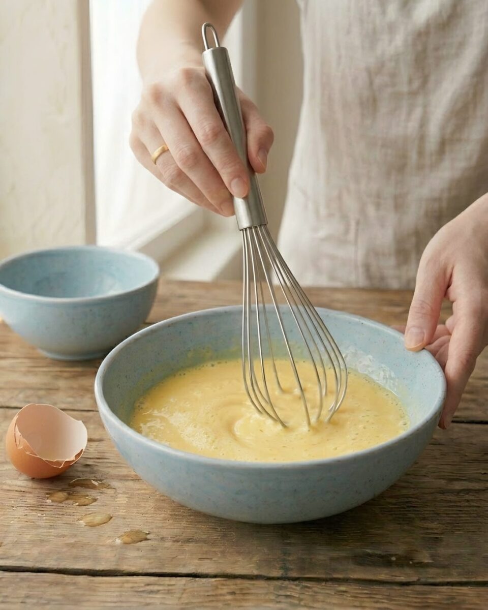 Impasto base per crepes