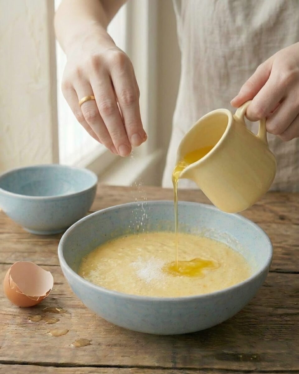 Impasto base per crepes