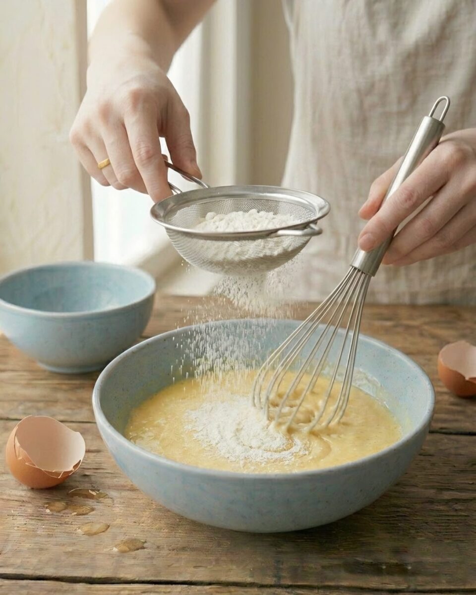 Impasto base per crepes