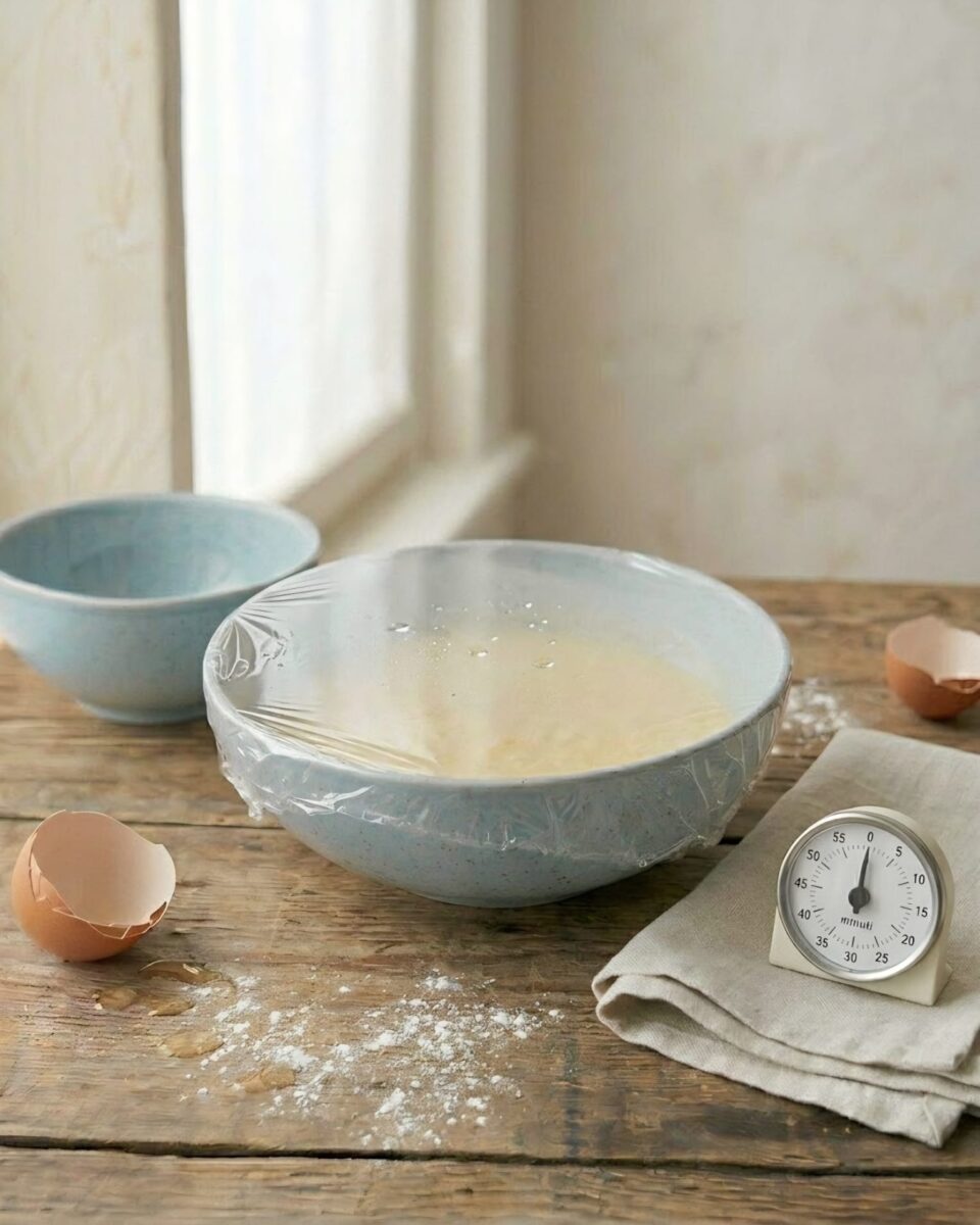 Impasto base per crepes