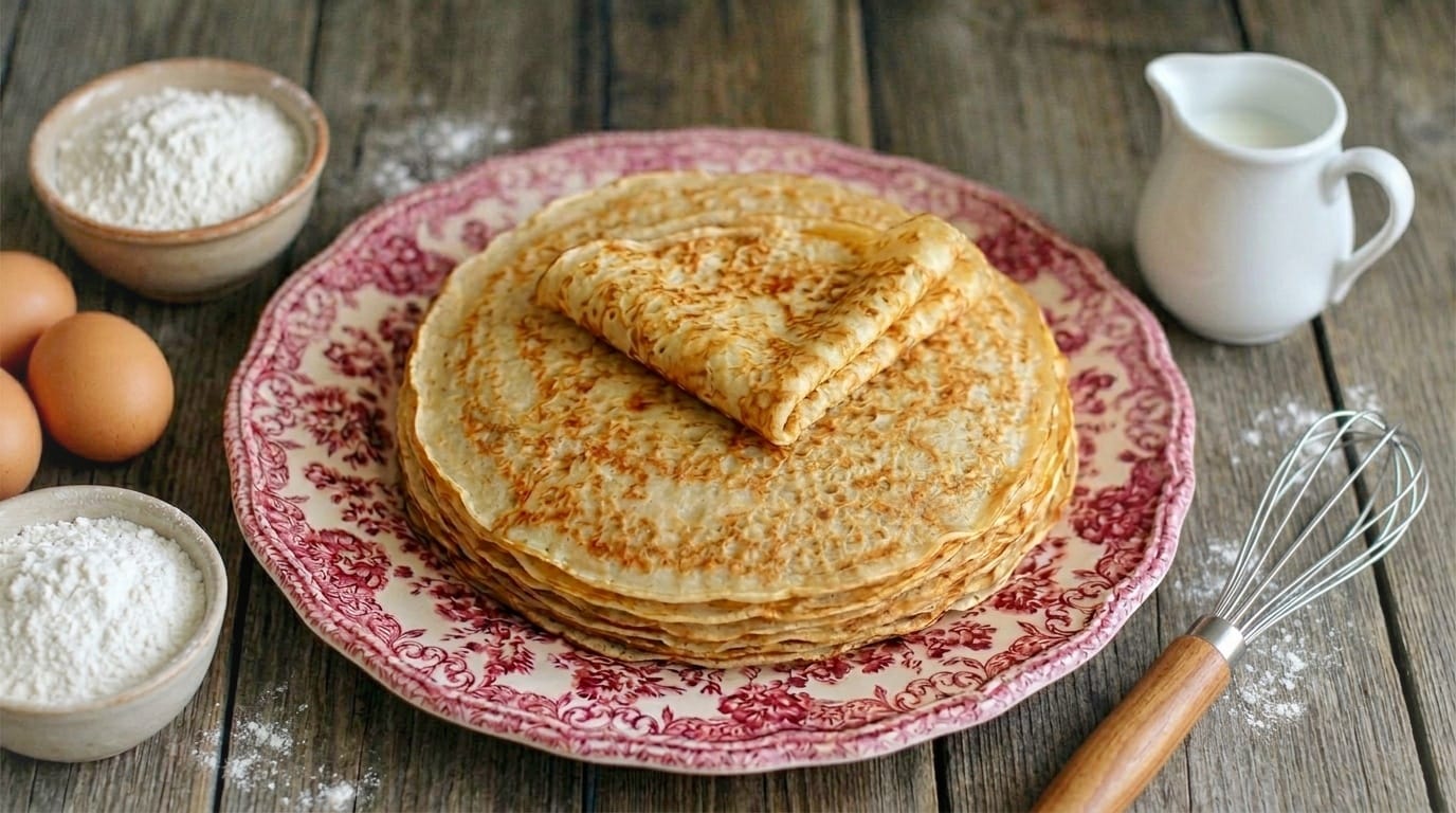 Impasto base per crepes
