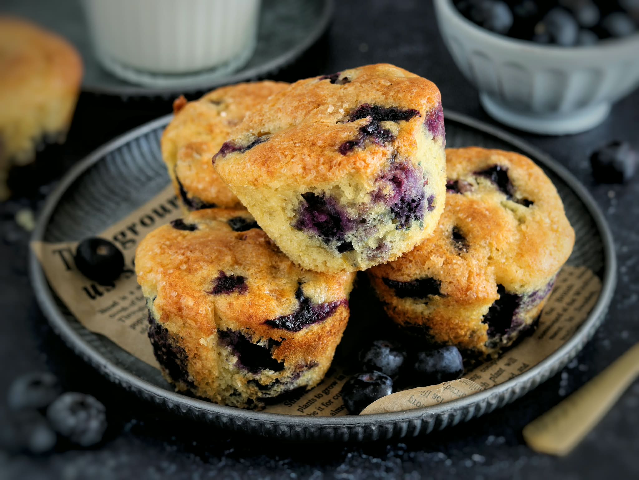 Muffin ai mirtilli