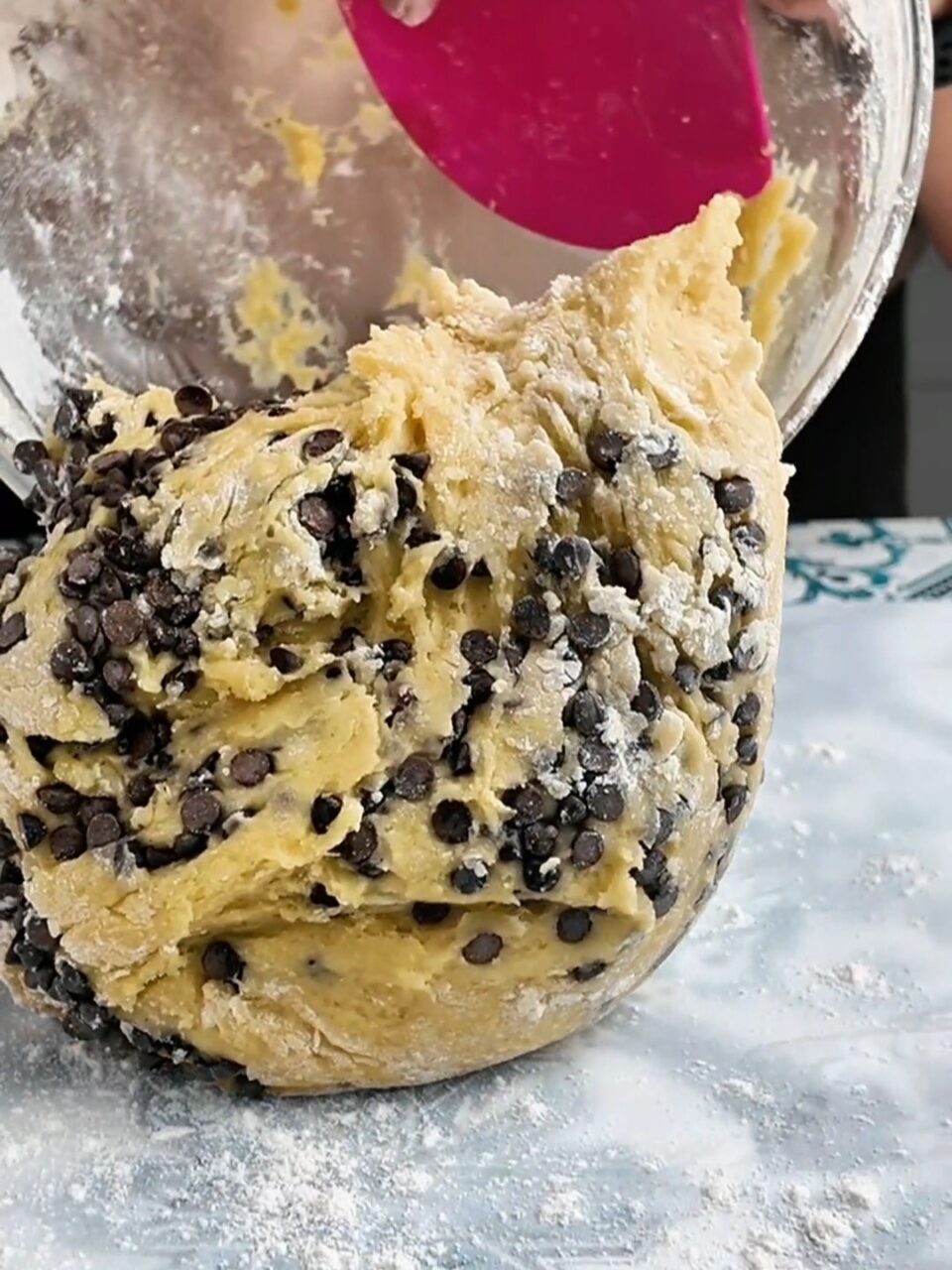 Biscottoni da inzuppo con gocce di cioccolato