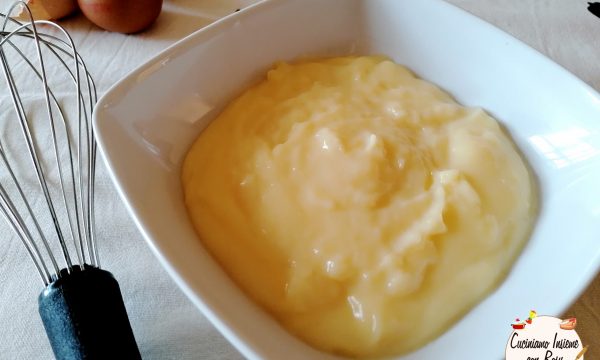 Crema pasticcera uova intere o solo tuorli