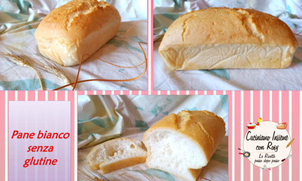 Pane bianco senza glutine soffice e alto