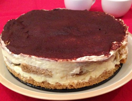 Cheesecake al Tiramisù | Dolce al cucchiaio