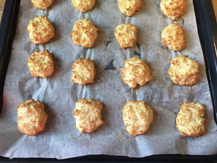 Biscotti nuvola al cocco con solo albume.. leggerissimi