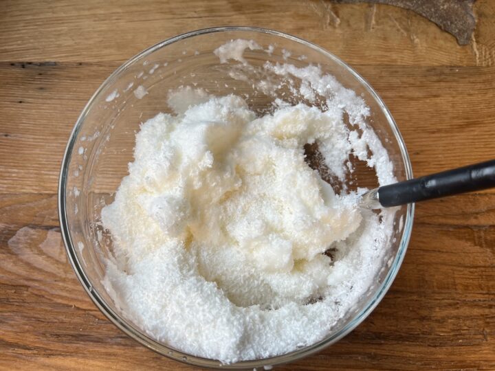 Biscotti nuvola al cocco con solo albume.. leggerissimi