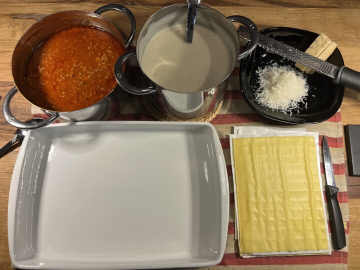 Lasagne con ragù
