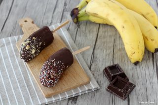 Banane al cioccolato fondente