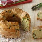 Ciambellone rustico salato con asparagi