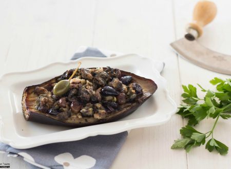 Melanzane ripiene al forno con tonno e olive