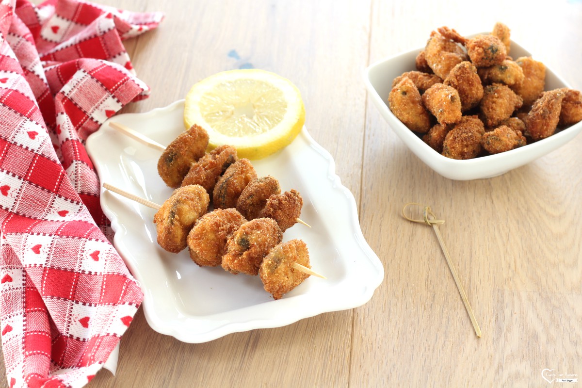 Cozze impanate antipasto sfizioso