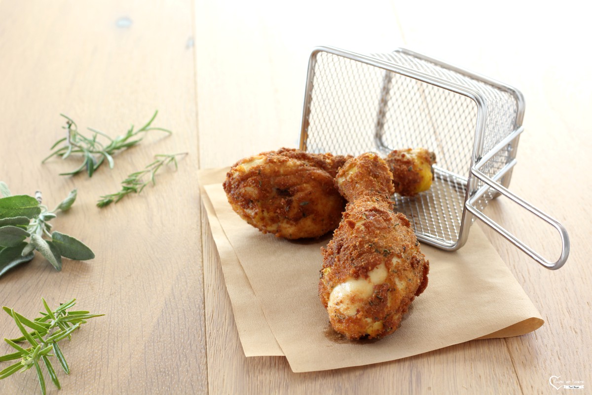 cosce di pollo fritte
