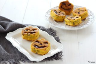 Tortino di zucca e cioccolato