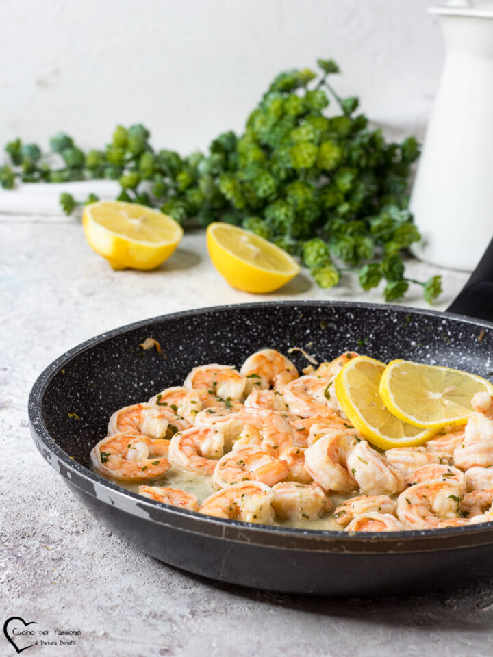 Gamberi al limone