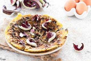 Frittata con radicchio