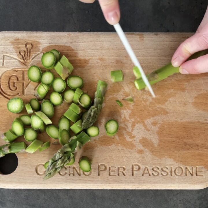 Frittata di asparagi al forno