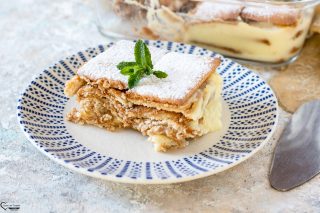 mattonella di biscotti e crema