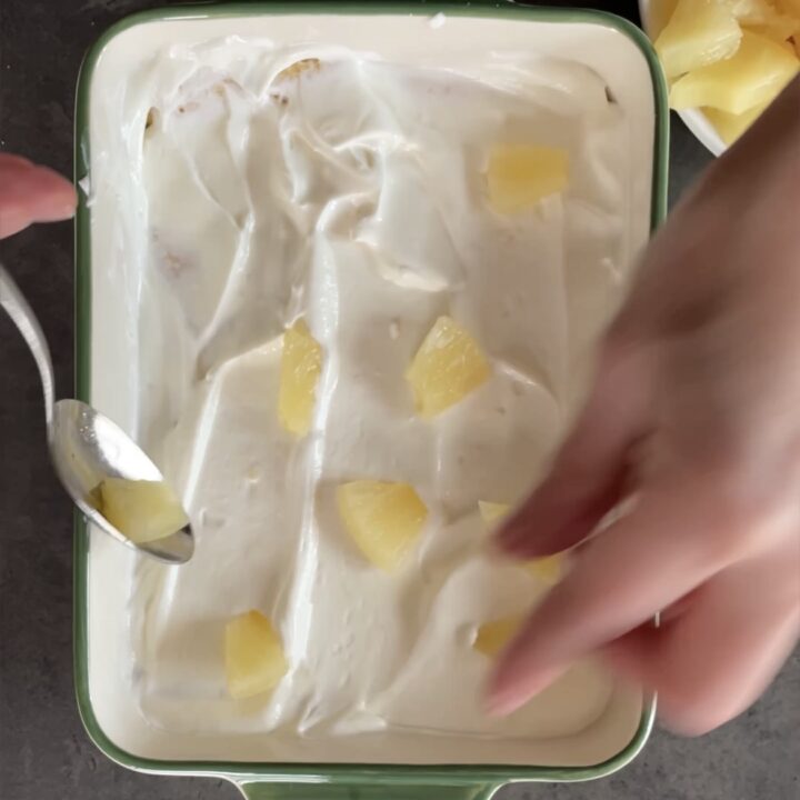 torta ananas e yogurt