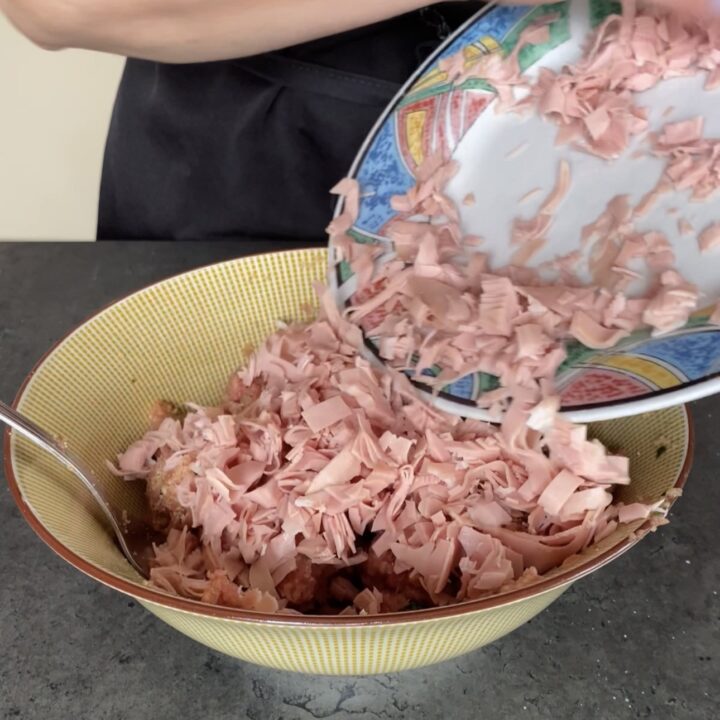 Polpette con mortadella al sugo 