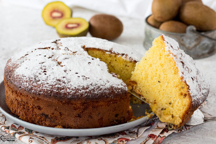 Torta soffice ai kiwi 