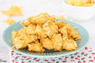 Tocchetti di pollo impanato con nachos