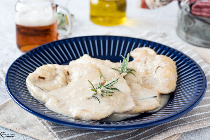 Petto di pollo alla birra