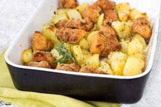 Bocconcini di pollo impanati al forno