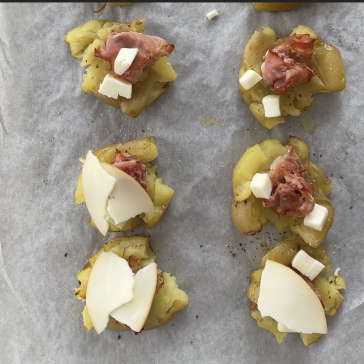 patate al forno con prosciutto e formaggio ricetta cucina italiana
