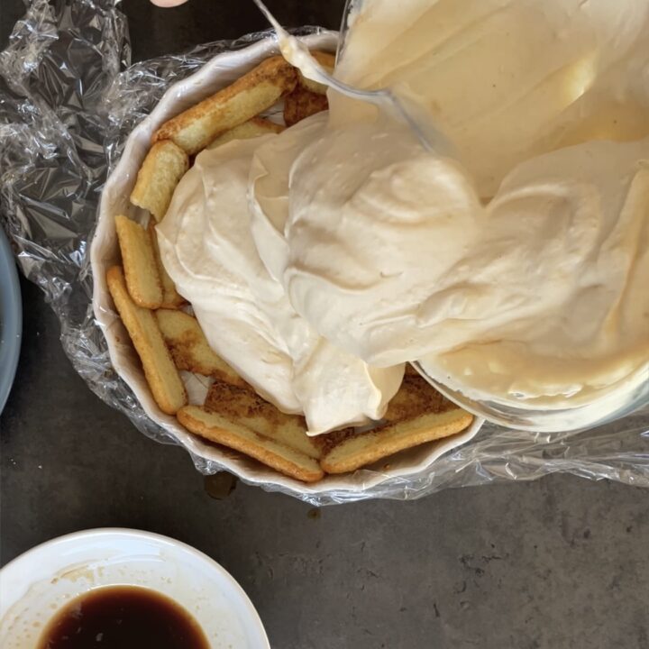 Torta fredda al caffè
