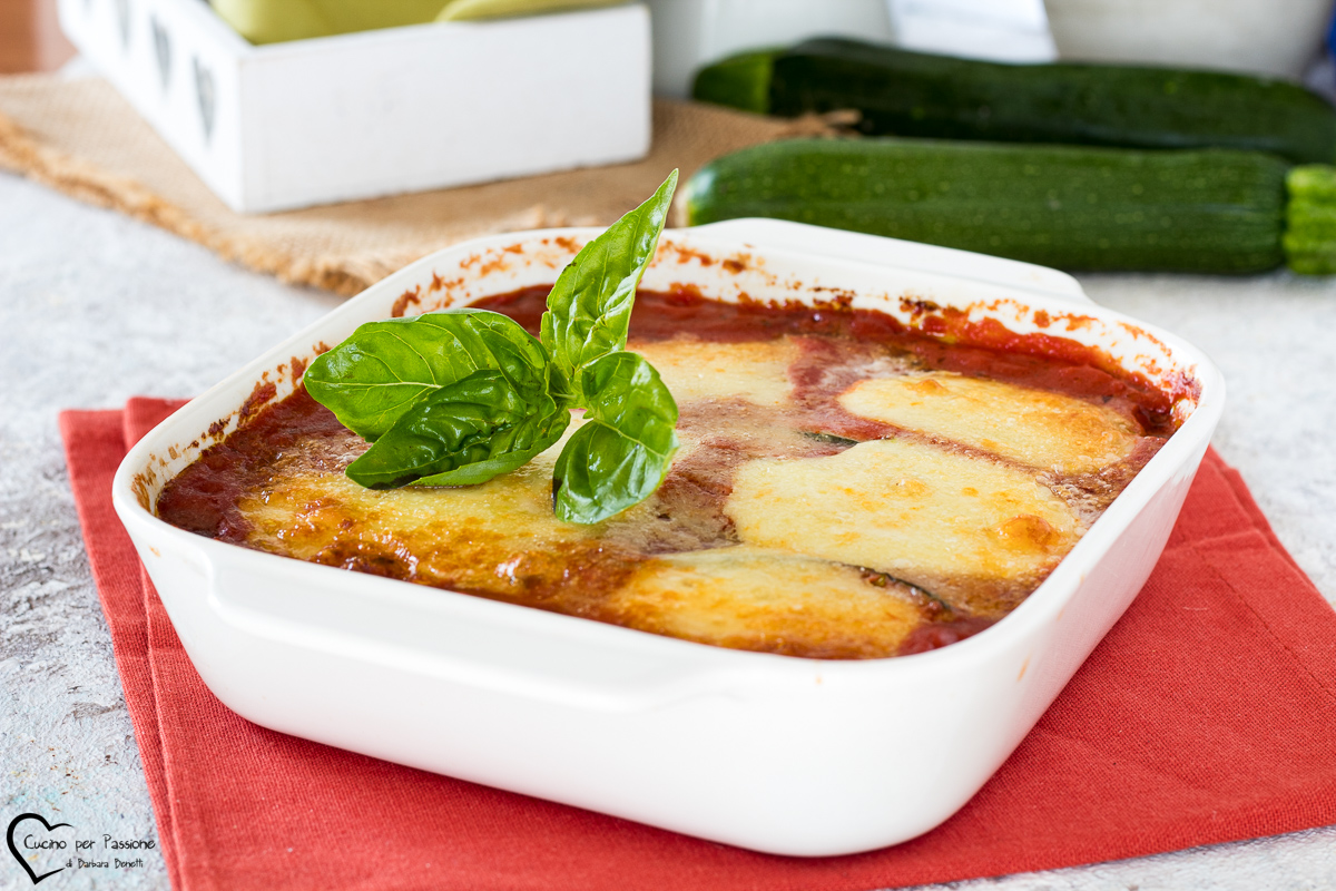 parmigiana di zucchini al forno