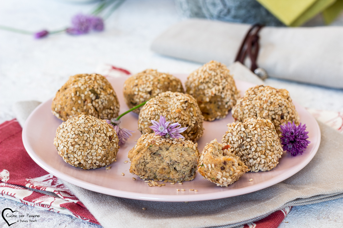 polpette di ceci e tonno