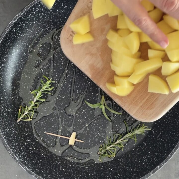 pasta patate e tonno