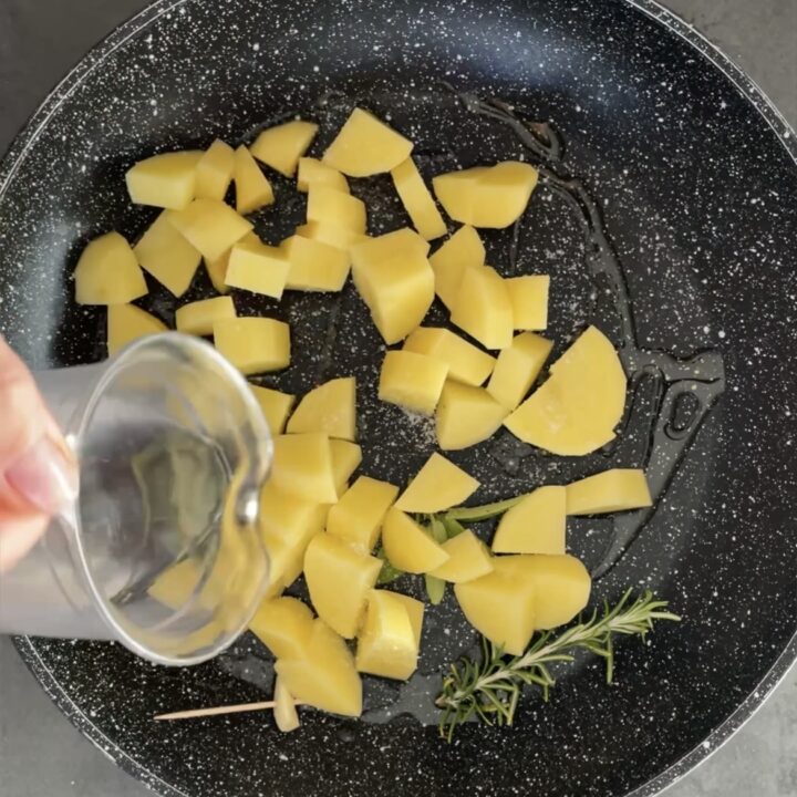 pasta patate e tonno