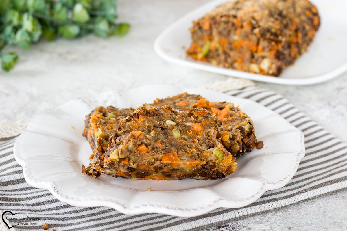 Polpettone di lenticchie