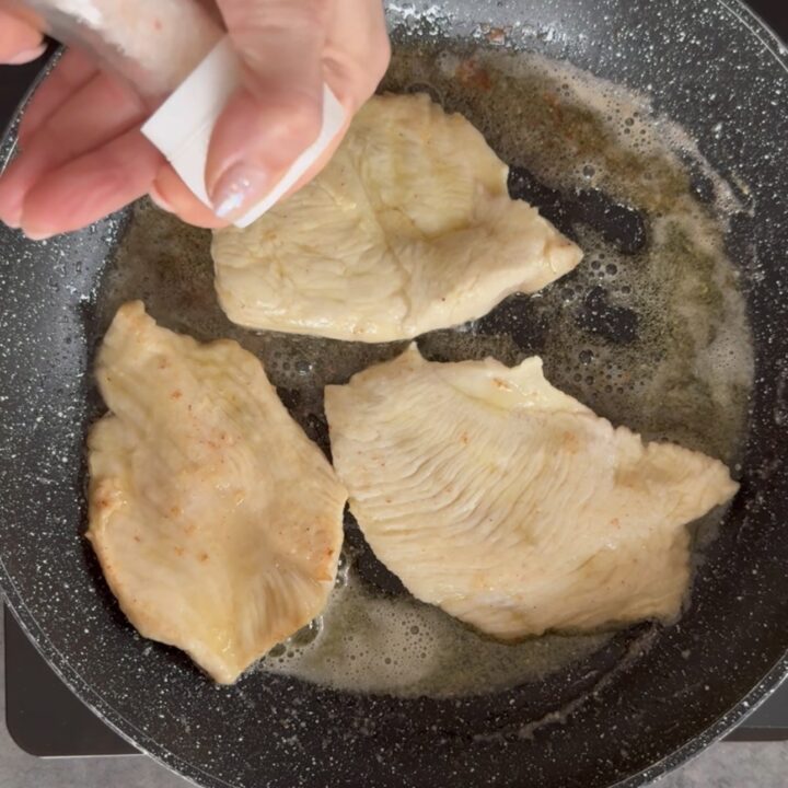scaloppine di tacchino ai funghi 