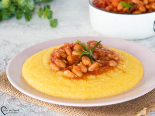 Polenta con fagioli