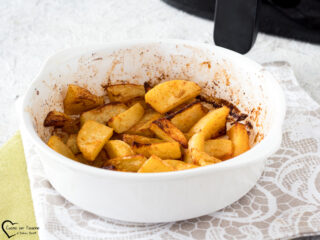 patate alla paprika in friggitrice ad aria