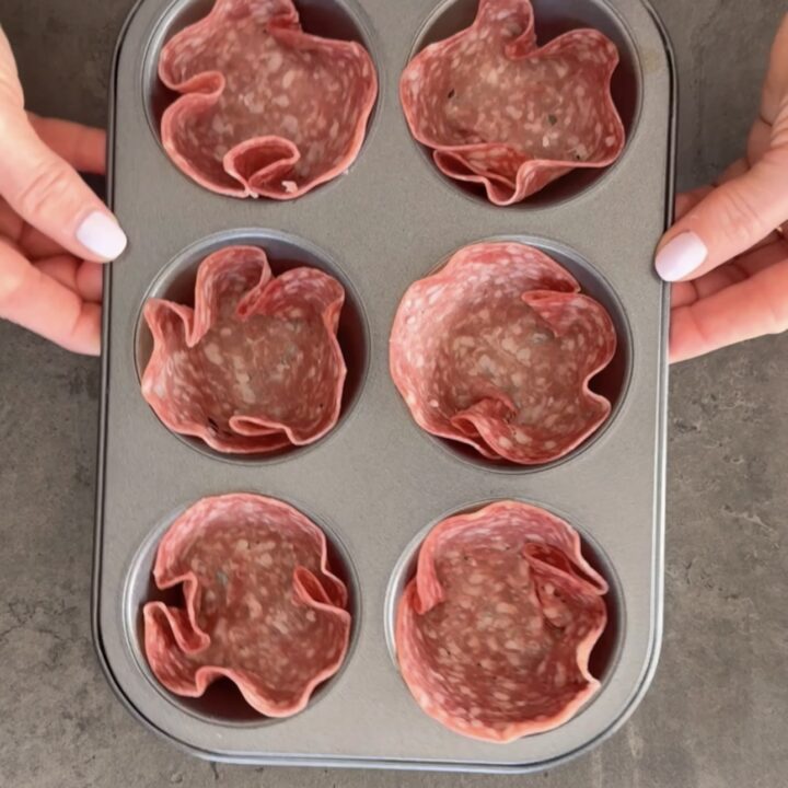Cestini di salame