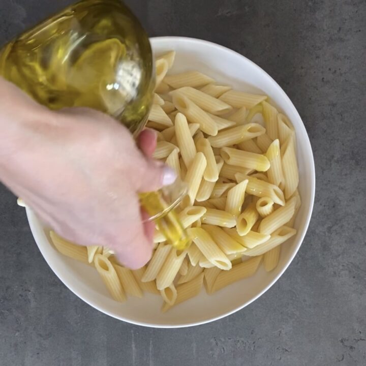 pasta avocado e tonno