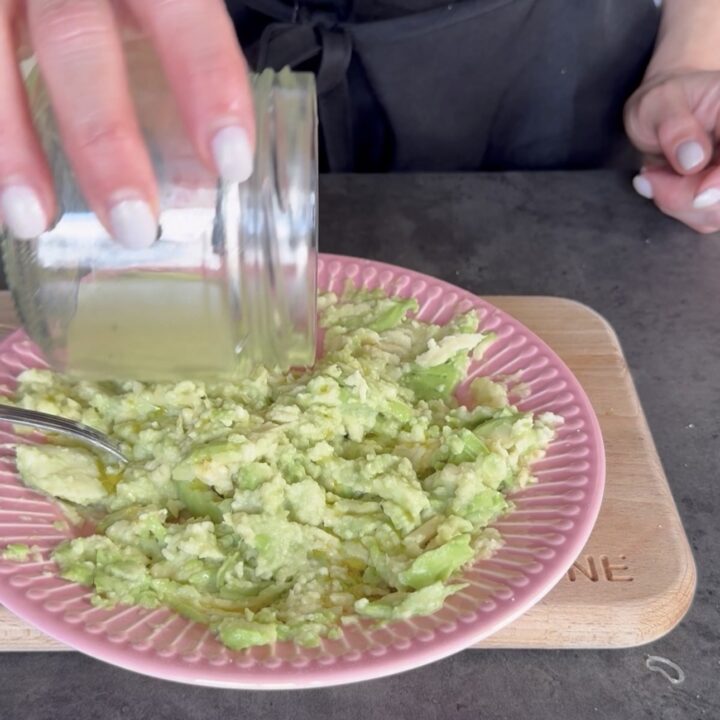 pasta avocado e tonno