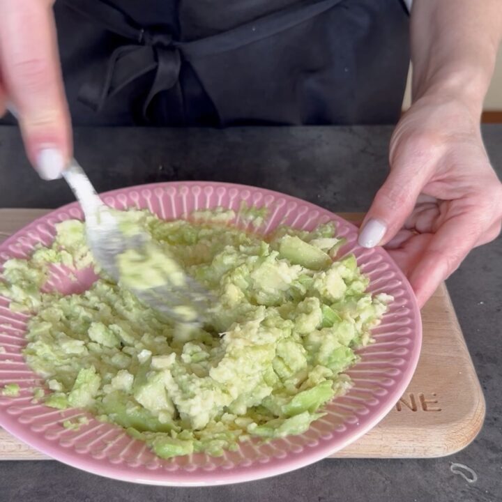 pasta avocado e tonno